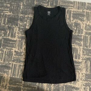 Old Navy Black Fitted Tank Top